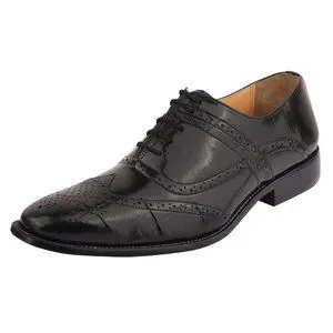 Dallas Oxford Style Dress Shoes Dallas Man Made Mustard and Pink Oxford Style Brogue Dress  main image 2